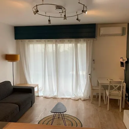 Superbe Studio Plein Pied Grand Jardin A 500m De La Plage * 昂蒂布